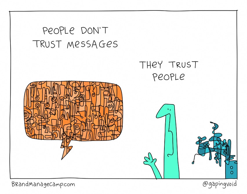 Marketing Conference Trust People Not Messages